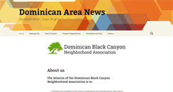 Desktop Screenshot of dominicanareanews.com